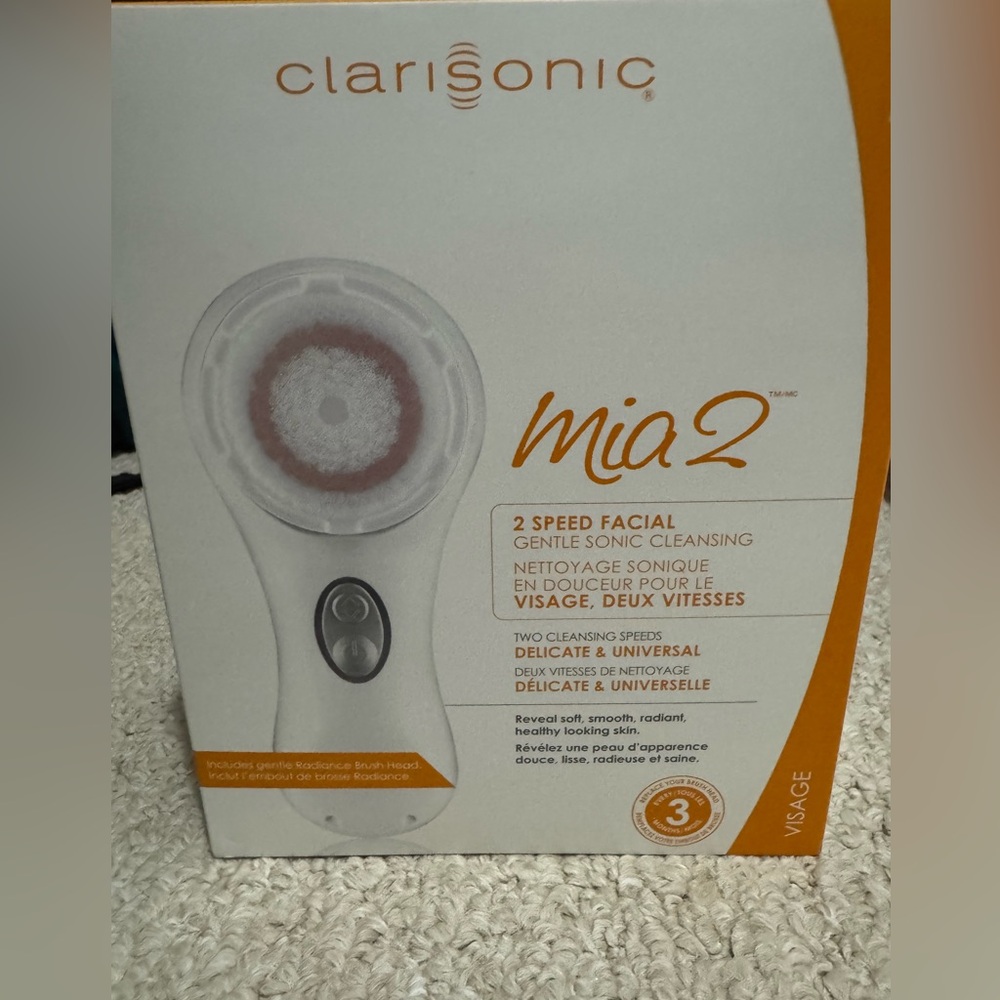 Clarisonic Mia 2 Sonic Cleansing System in White